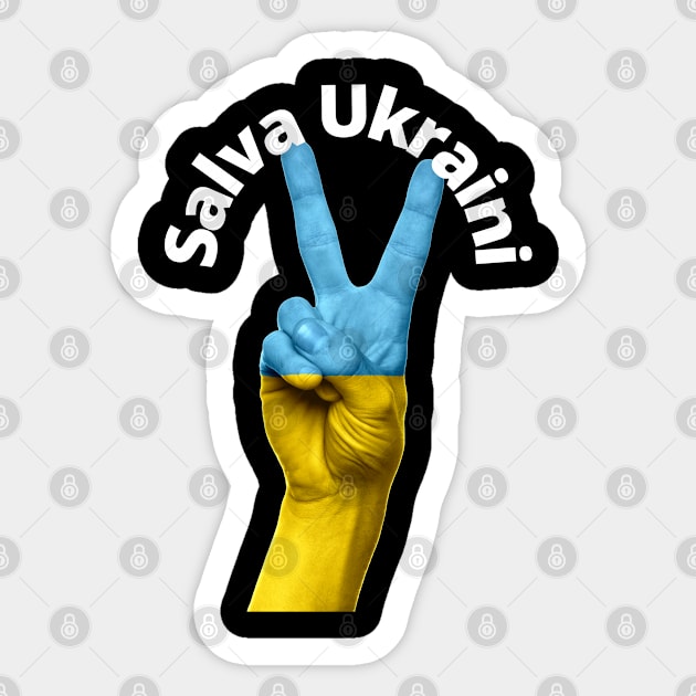 Great Ukraine, Salva Ukraini, powerful Ukraine, fight with Ukraine Sticker by johnnie2749